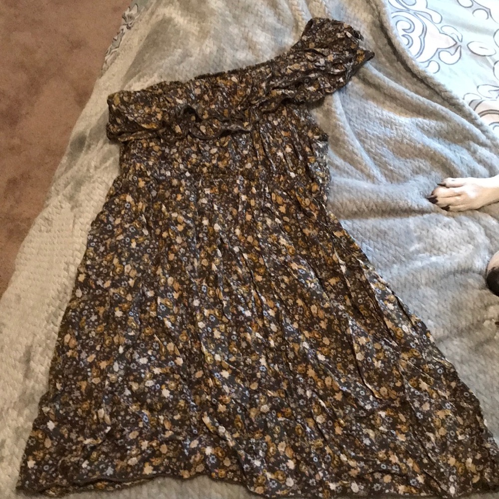 Francesca’s Off the Shoulder mini-dress